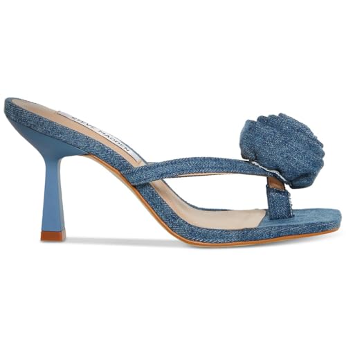 Steve Madden Women's Fashion Heeled Sandal for Summer Weddings and Special Occasions - Comfortable Heel, Strappy Design,